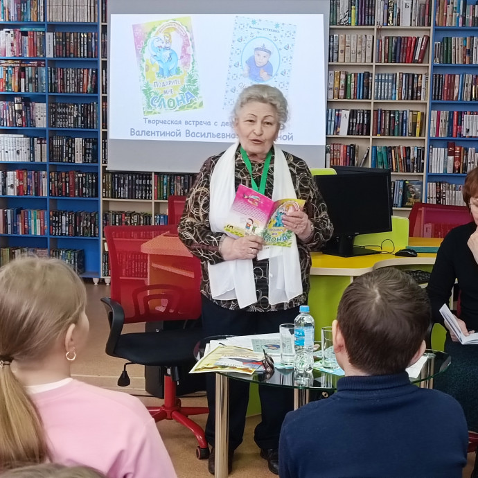 Творческая встреча с поэтом В.В. Устяхиной